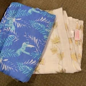 Lilly Pulitzer Baby Swaddles
